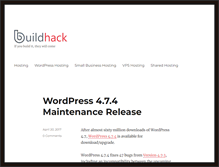 Tablet Screenshot of buildhack.com